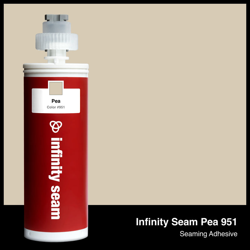 Infinity Seam Pea 951 cartridge and glue color
